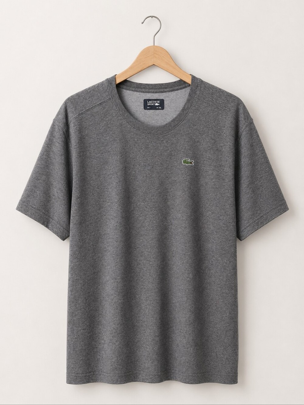Lacoste Sport Grey T-Shirt Size XXL